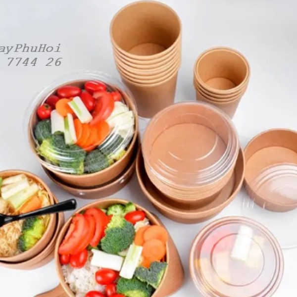 Tô Giấy Kraft 36oz (1030ml)